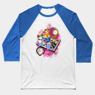 Alice in Wonderland Baseball T-Shirt